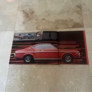 Vintage Mazda RX-4 1974 car auto poster